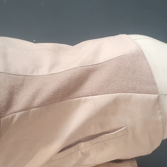 Free people women's vegan leather light pink bomber jacket size 6 - Picture 8 of 16